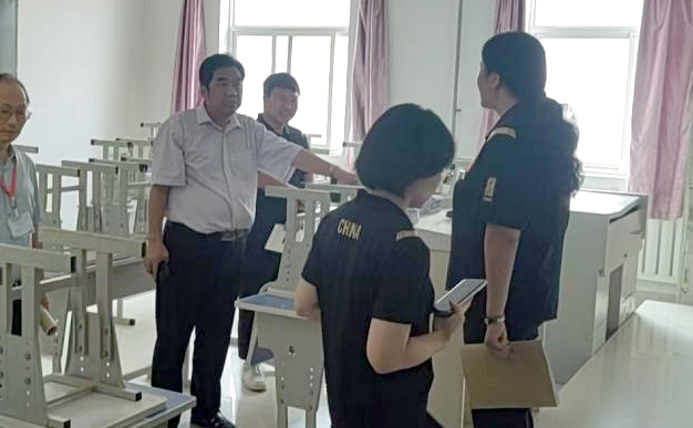 院领导深入一线检查指导新学期 开学准备工作